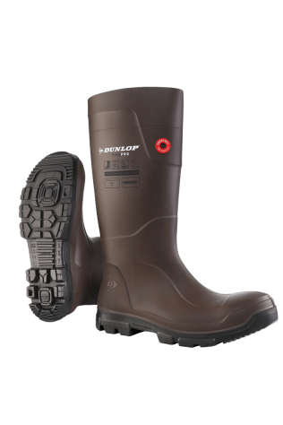 Dunlop Purofort FieldPro full safety Dark Brown