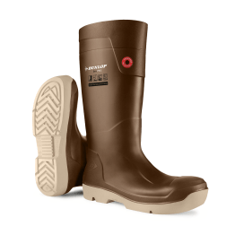 Dunlop Purofort SeaPRO full safety (Brown/Beige)